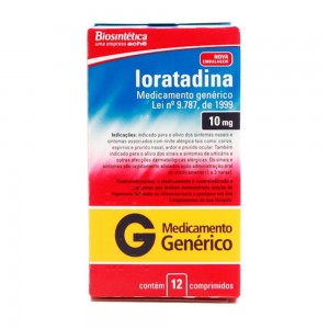 Loratadina 10 Mg 12 Cprs Loratadina 10 Mg 12 Cprs