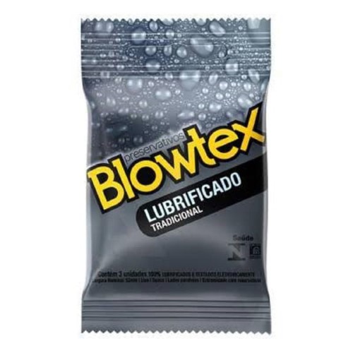 Preservativo Blowtex Lubrificado 3un - Blowtex