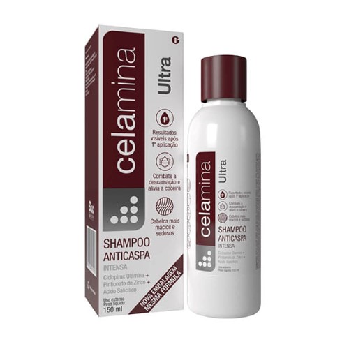 Shampoo Glenmark Celamina Ultra Anticaspa 150ml