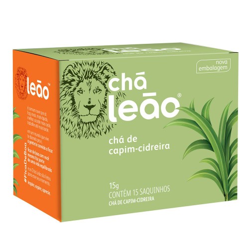 Chá Leão Capim Cidreira 15 Sachês15g