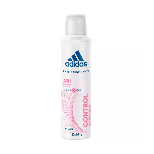 Desodorante Aerossol Antitranspirante Adidas Feminino Cool & Care Control 150ml