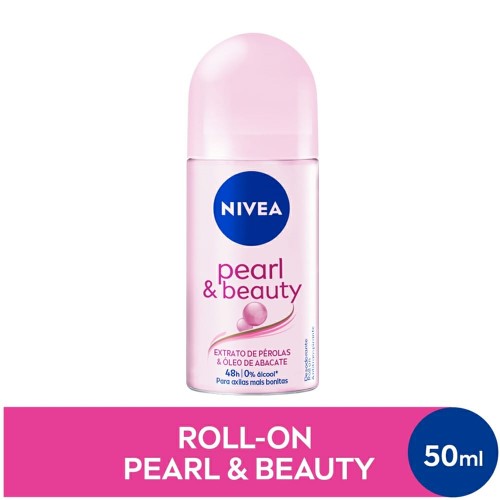 Desodorante Antitranspirante Roll On Nivea Pearl & Beauty 50ml **