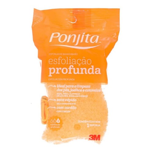 Esponja Para Banho Ponjita Esfoliante