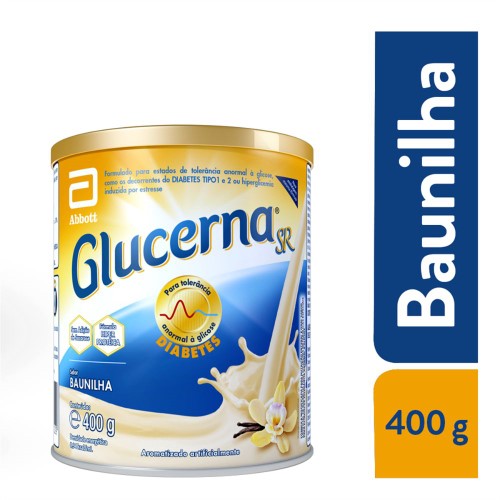 Suplemento Nutricional Glucerna Sr Pó Sabor Baunilha 400g
