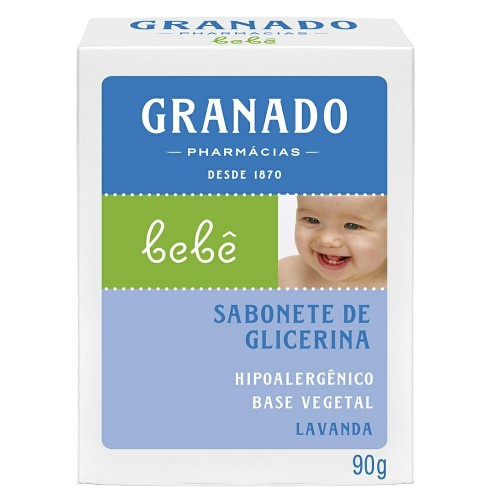 Sabonete De Glicerina Granado Infantil Bebê Lavanda 90g