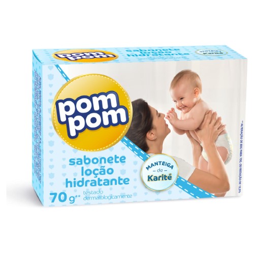 Sabonete Infantil Pom Pom Hidratante 70g