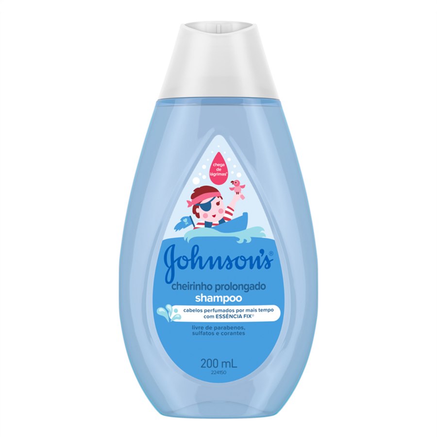 Shampoo Johnsons Baby Cheirinho Prolongado 200ml