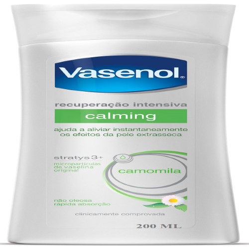 Hidratante Vasenol Loção Recuperação Intensiva Calming 200ml