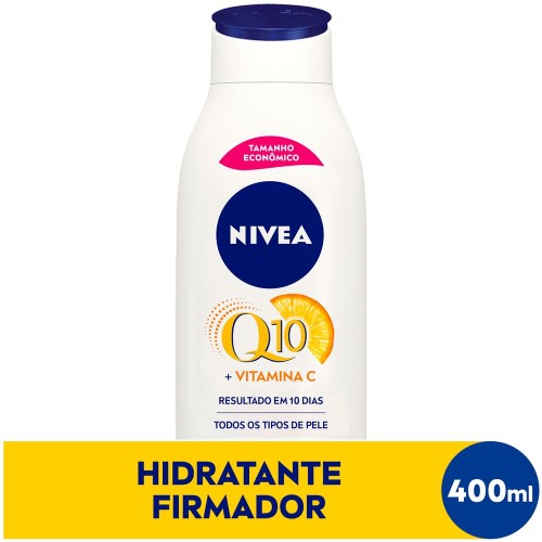 Hidratante Nivea Firmador Q10 + Vitamina C Todos Os Tipos De Pele 400ml