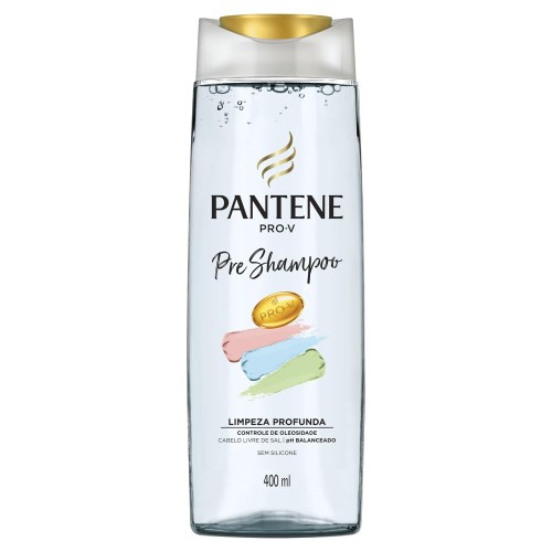 Pré Shampoo Pantene Limpeza Profunda 400ml