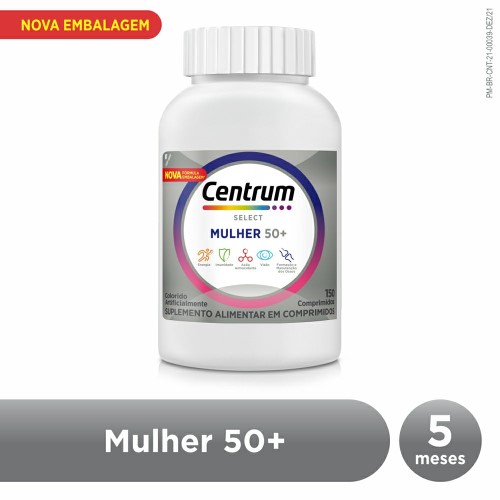 Centrum Select Mulher 50+ Com 150 Comprimidos