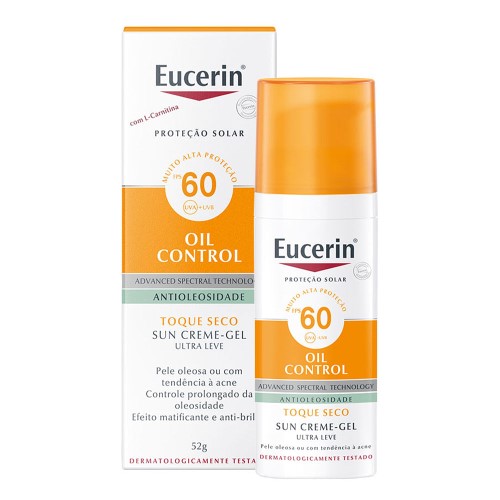 Protetor Solar Facial Eucerin Oil Control Fps60 50ml