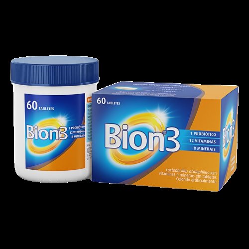 Suplemento Vitamínico Bion 3 60 Tabletes