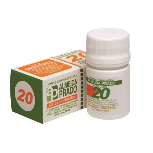 Complexo Homeopático Almeida Prado 20 60 Comprimidos