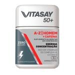 Suplemento Alimentar Vitasay 50+ A-Z Homem Cafeína 30 Comprimidos