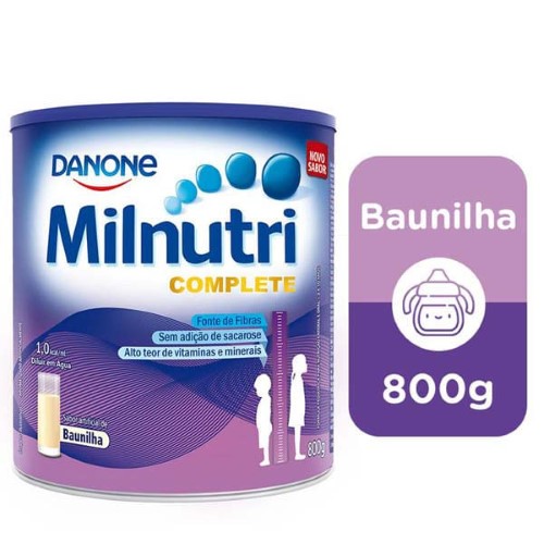 Nutrição Completa Infantil Fortini Complete Baunilha 800g