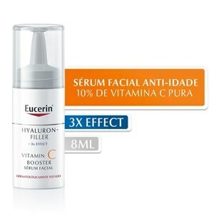 Creme Facial Eucerin Anti-Idade Hyaluron Filler Vitamin C Booster 8ml