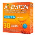 Suplemento Alimentar Aceviton 1g Vitamina C 30 Comprimidos Efervescentes
