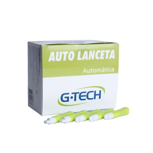 Auto Lanceta Automática G-Tech 23g 100 Unidades
