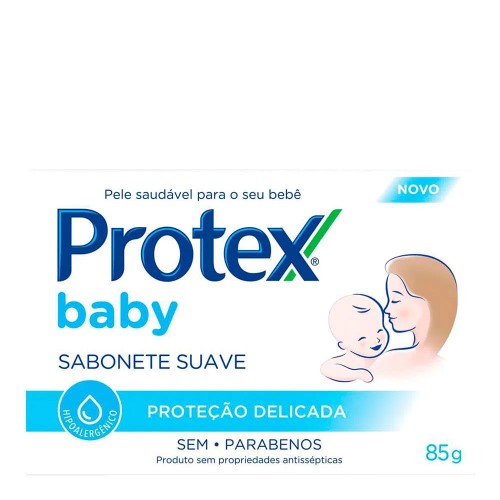 Sabonete Em Barra Protex Baby Proteção Delicada 85g