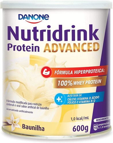 Nutridrink Protein Advanced Danone Sabor Baunilha 600g