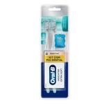 Escova Dental Oral-B Sensitive Indicator Extra Macia 2 Unidades + Fio Dental Oral-B Satin Floss 1 Unidade
