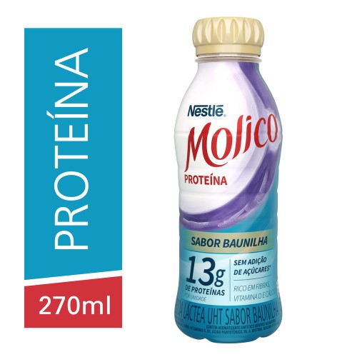 Bebida Láctea Molico Proteina Sabor Baunilha 270ml