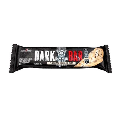 Barra Integral Darkness Dark Bar Flocos Com Chocolate 90g
