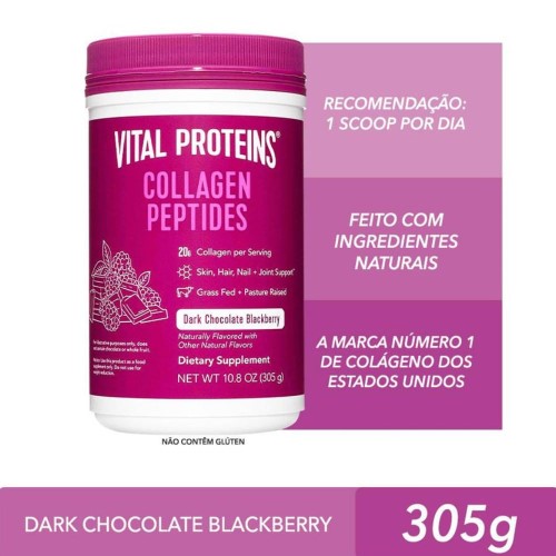 Vital Proteins Collagen Peptides Chocolate Blackberry 305g