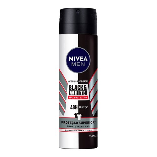 Desodorante Aerosol Nivea Black & White Protection 150ml