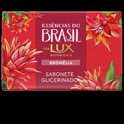 Sabonete Em Barra Lux Botanicals Essências Do Brasil Bromélia 120g