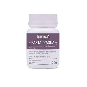 Pasta Dágua Farmax Com Glicerina 120g