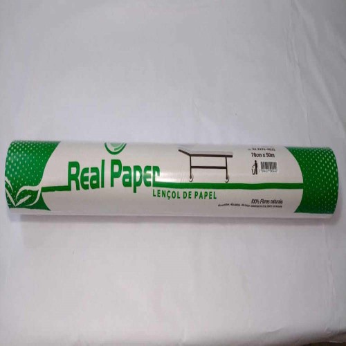 Lençol De Papel Real Paper Medida 70cm X 50m