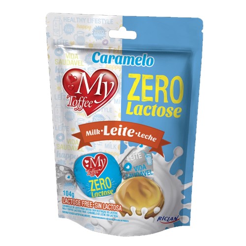 Bala My Toffee Ao Leite Zero Lactose 104g