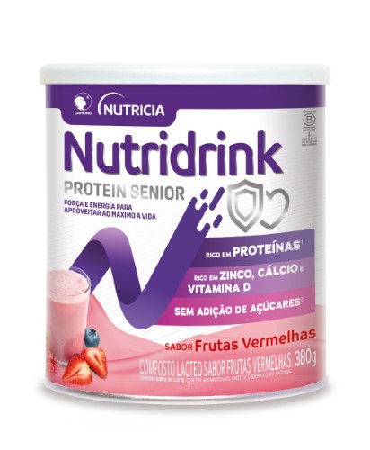 Composto Lácteo Nutridrink Protein Senior Frutas Vermelhas 750g