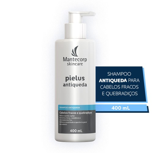 Shampoo Antiqueda Mantecorp Pielus 400ml