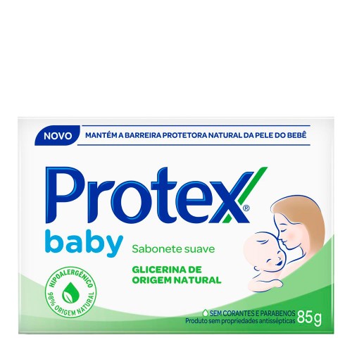 Sabonete Em Barra Protex Baby Glicerinado 85g