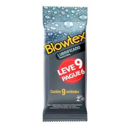 Preservativo Blowetex Lubrificado Leve 9 Paguei 6