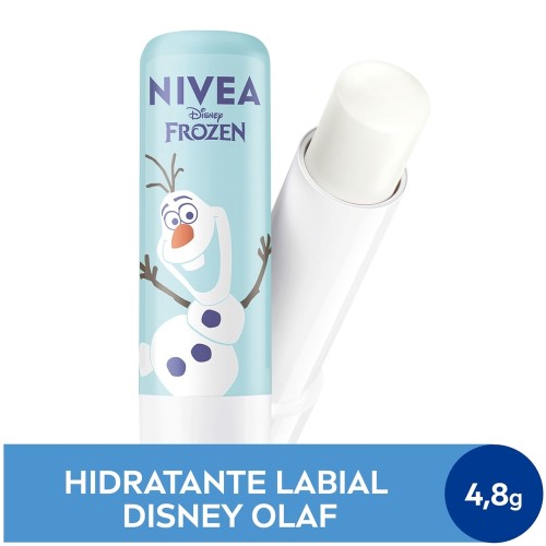 Hidratante Labial Nivea Disney Olaf Incolor 4,8g