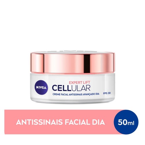 Creme Facial Antissinais Nivea Expert Lift Cellular Avançado Dia Fps30 50ml