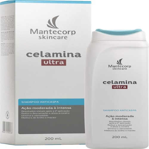 Shampoo Mantecorp Celamina Ultra 200ml