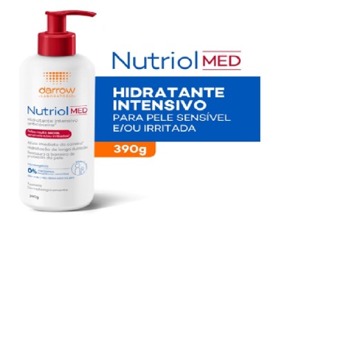 Hidratante Intensivo Darrow Nutriol Med Anticoceira 390g