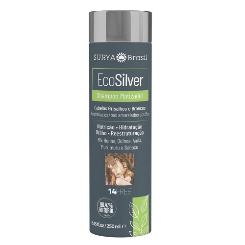 Shampoo Surya Brasil Matizador Ecosilver 250ml