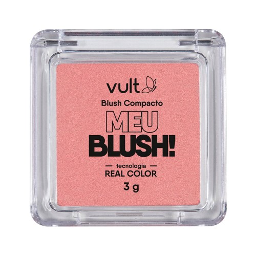 Blush Compacto Vult Meu Blush Rosa Perolado 3g