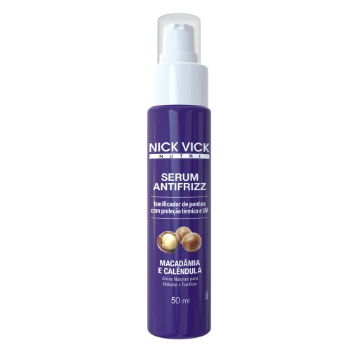 Nick & Vick Nutri-Hair Serum - Protetor Térmico