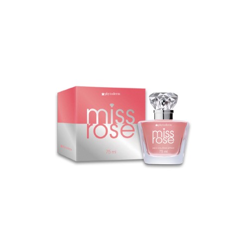 Miss Rose Spray Phytoderm - Perfume Feminino - Deo Colônia