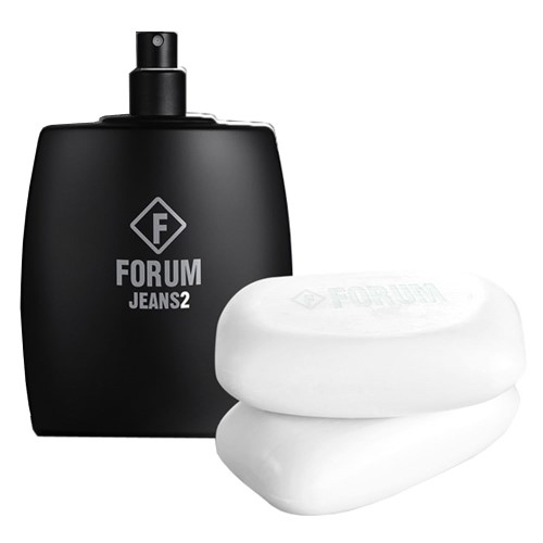 2 Forum - Masculino - Deo Colonia - Perfume + Sabonete Corporal
