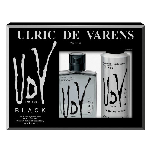Ulrich De Varens Udv Black Kit - Perfume Edt+ Desodorante Body Spray