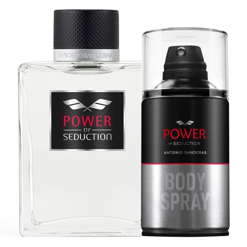 Antonio Banderas Power Of Sedution Kit - Perfume Masculino 200ml Edt + Body Spray 250ml