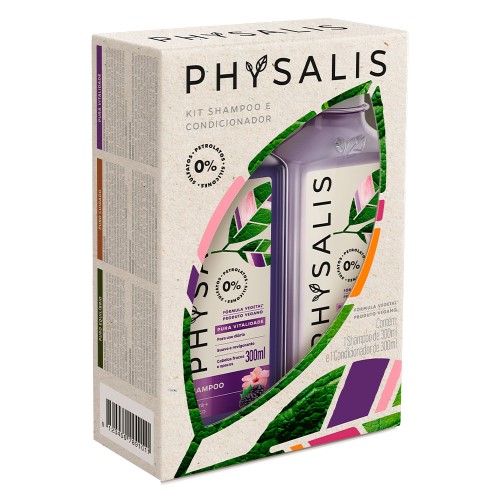 Physalis Pura Vitalidade Kit - Shampoo + Condicionador